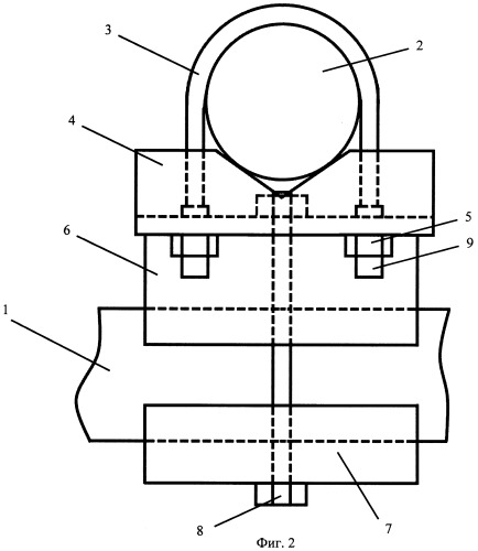 Устройство для крепления элементов антенн (патент 2461924)