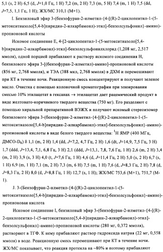 Сульфонамидные производные как активаторы гликокиназы, применимые для лечения диабета типа 2 (патент 2419624)