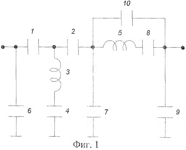 Полосовой высокоизбирательный lc-фильтр второго порядка (патент 2501156)