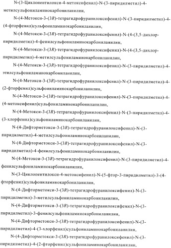 Ингибиторы фосфодиэстеразы 4, включающие n-замещенные аналоги анилина и дифениламина (патент 2368604)
