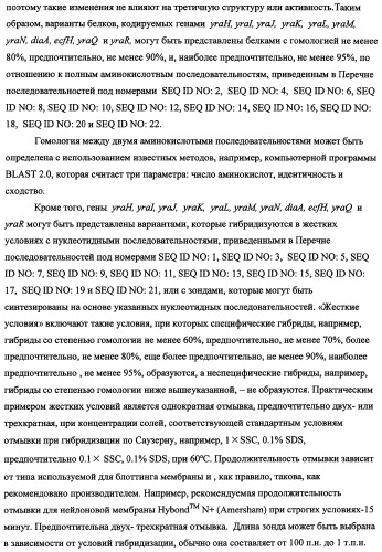 Способ получения l-треонина с использованием бактерии, принадлежащей к роду escherichia, в которой инактивирован кластер генов yrah-r (патент 2337962)