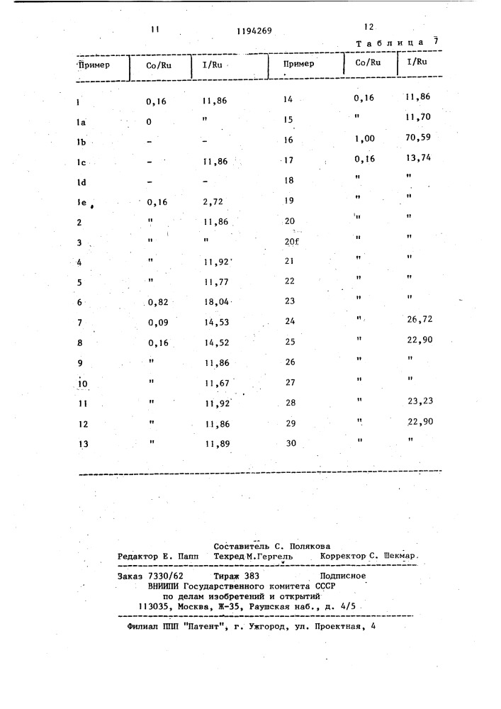 Способ получения этилацетата (патент 1194269)