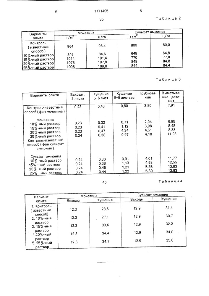 Способ выращивания риса (патент 1771405)
