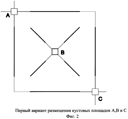 Способ разработки нефтяной залежи многозабойными скважинами (патент 2330156)