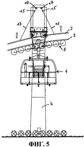 Способ и устройство для замены батарей роликов (патент 2526317)