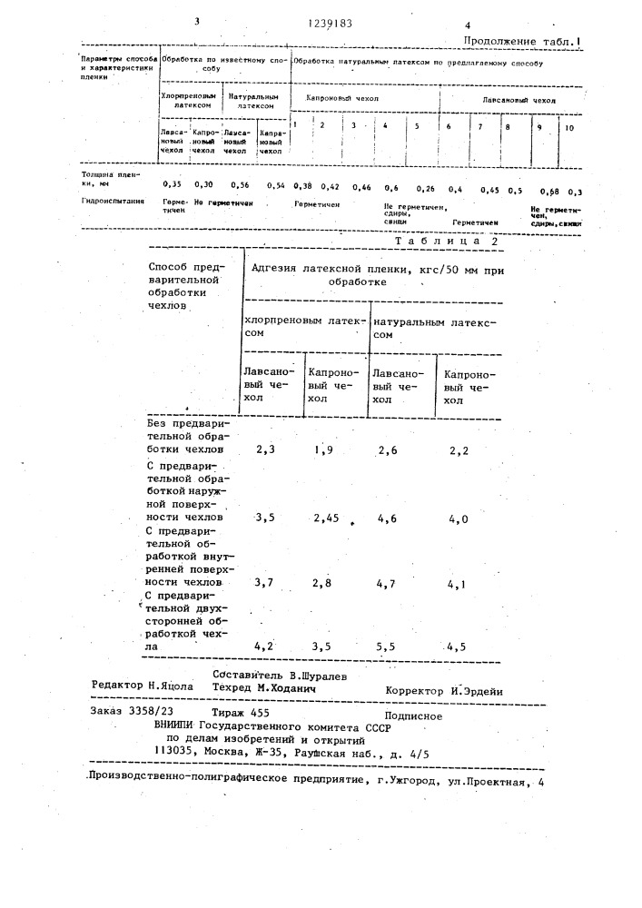 Способ изготовления пожарного рукава (патент 1239183)