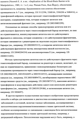 Применение антитела против амилоида-бета при глазных заболеваниях (патент 2482876)