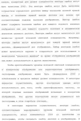 Способы и системы для управления источником исходного света дисплея с обработкой гистограммы (патент 2456679)