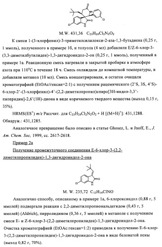 Производные спироиндолинона (патент 2435771)