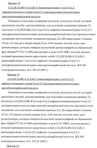 Пуриновые производные для применения в качестве агонистов аденозинового рецептора а-2а (патент 2403253)