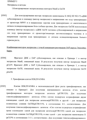 Конструкции слияния и их применение для получения антител с повышенными аффинностью связывания fc-рецептора и эффекторной функцией (патент 2407796)