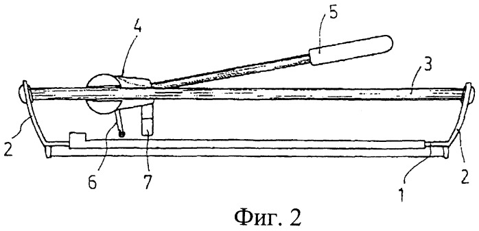 Ручное устройство для резки кафеля (патент 2281857)