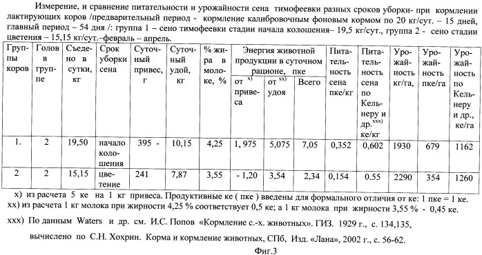 Способ измерения энергетической питательности кормов (патент 2480021)