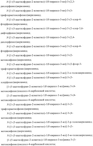 Производные аминопиразола (патент 2489426)