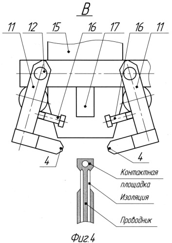 Устройство для окончательного формирования длинномерных гибких печатных кабелей с термопластичной изоляцией (патент 2534318)