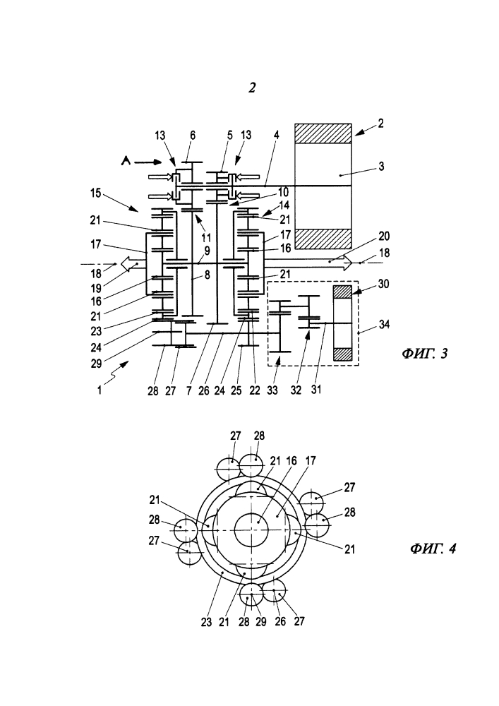 Электропривод для автомобильного транспортного средства (патент 2621394)
