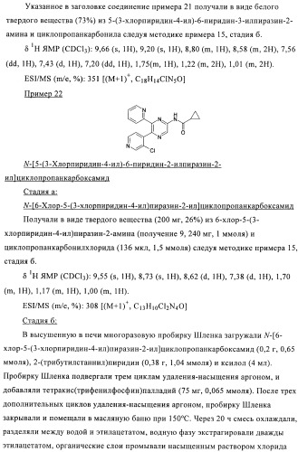 Производные пиразина, полезные в качестве антагонистов аденозинового рецептора (патент 2417994)