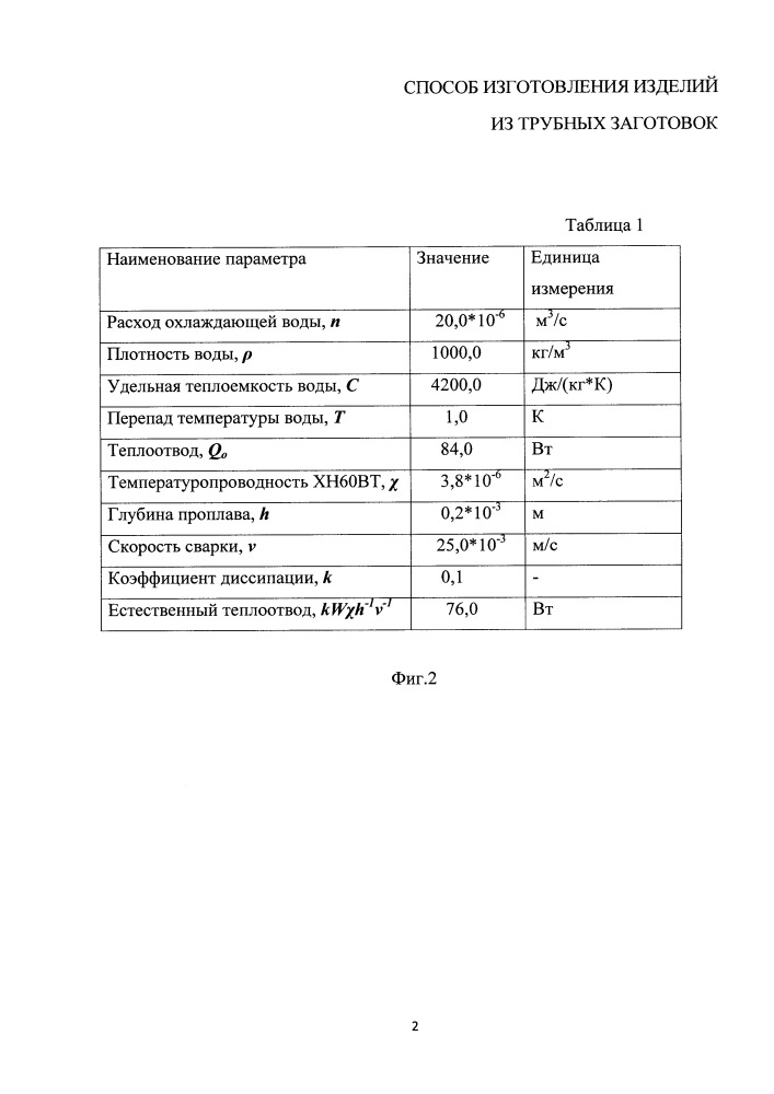 Способ изготовления изделий из трубных заготовок (патент 2659539)