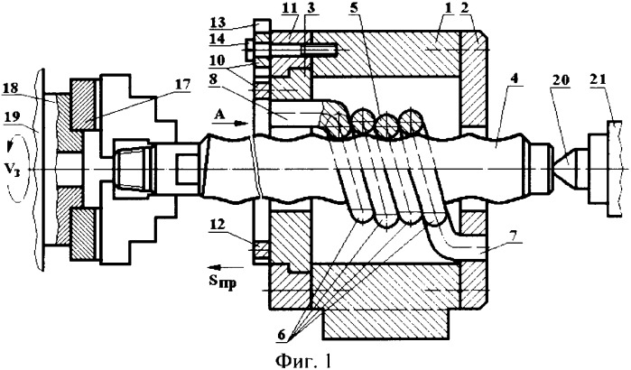 Способ обработки охватывающей пружиной (патент 2329133)