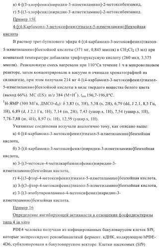 Ингибиторы фосфодиэстеразы 4, включая аналоги n-замещенного диариламина (патент 2388750)