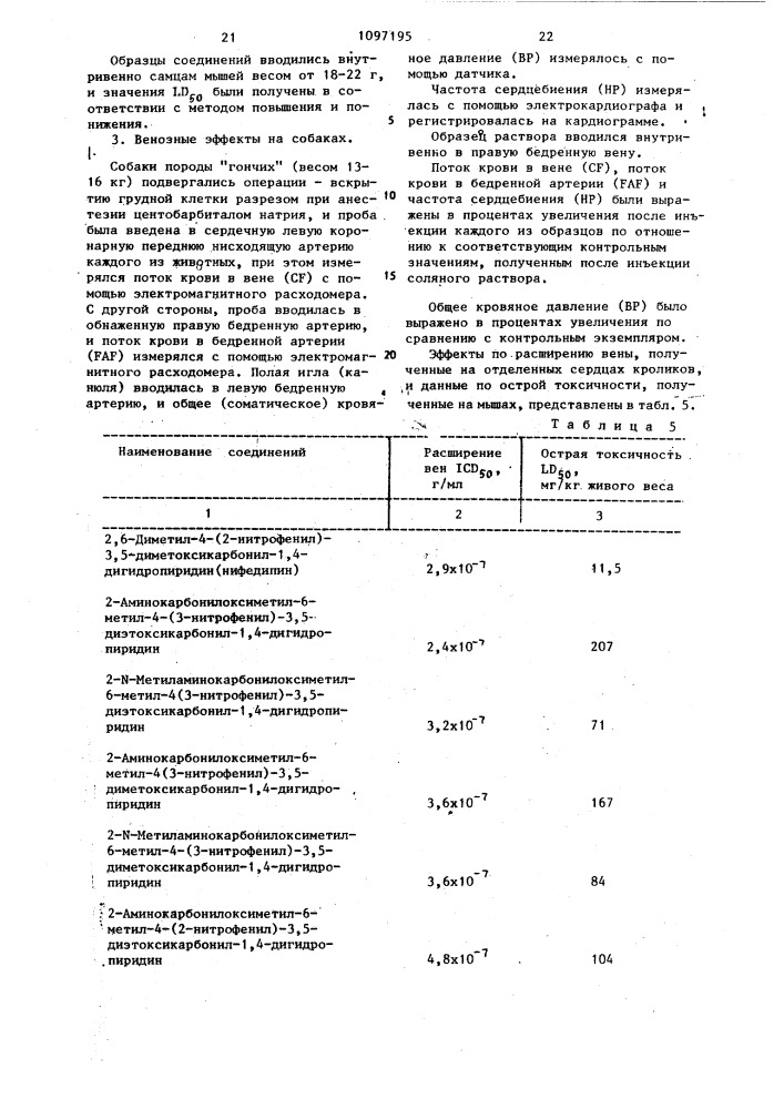 Способ получения производных 2-аминокарбонилоксиалкил-1,4- дигидропиридина (патент 1097195)