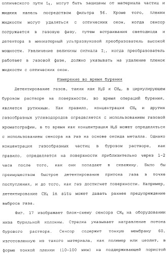 Способ и сенсор для мониторинга газа в окружающей среде скважины (патент 2315865)