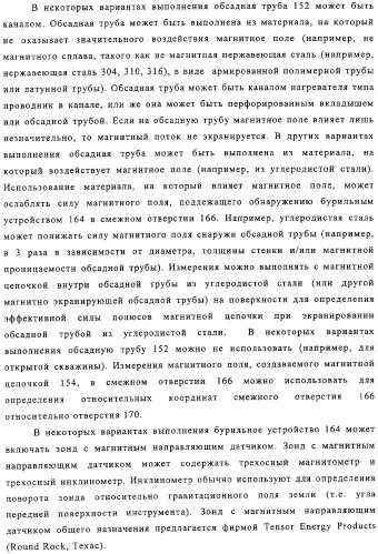 Формирование отверстий в содержащем углеводороды пласте с использованием магнитного слежения (патент 2310890)