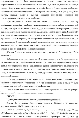 Гуманизированное моноклональное анти-cd20-антитело (патент 2406730)