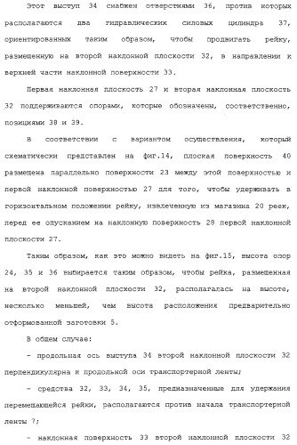 Способ изготовления плит на основе гидравлического связующего, технологическая линия по производству таких плит и устройство для реализации отпечатков (патент 2313452)