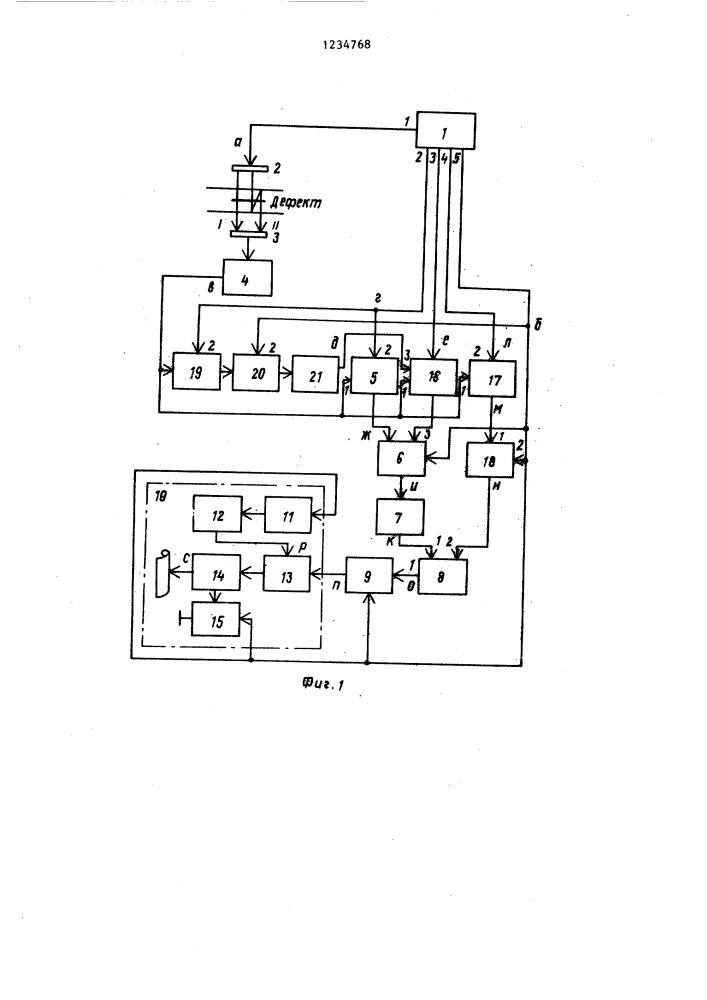 Ультразвуковой теневой иммерсионный дефектоскоп (патент 1234768)