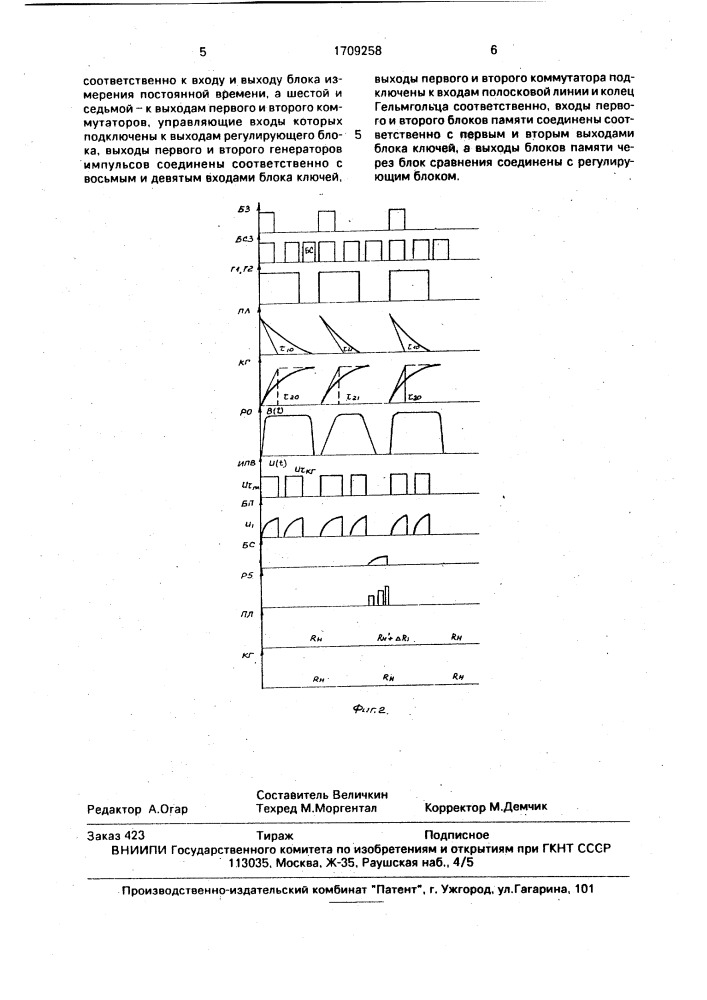 Устройство воспроизведения импульсного магнитного поля (патент 1709258)