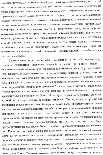 Водопоглощающий материал, водопоглощающее изделие и способ получения водопоглощающего материала (патент 2364611)