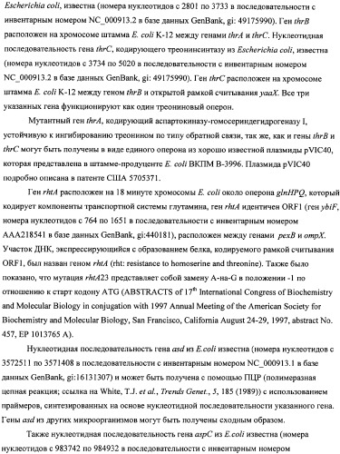Мутантная iib/iic субъединица глюкозоспецифической пермеазы системы pts, фрагмент днк, бактерия, принадлежащая к роду escherichia, - продуцент l-треонина и способ получения l-треонина (патент 2335536)