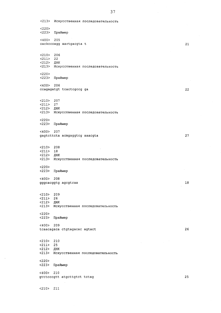Анализ респираторной инфекции (патент 2642304)