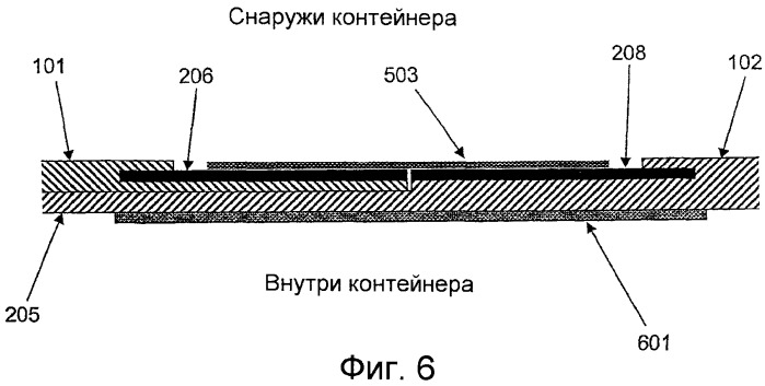 Контейнер многократного использования с радиочастотным идентификационным запечатывающим средством (патент 2345938)