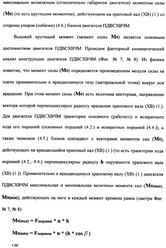 Поршневой двигатель внутреннего сгорания с храповым валом и челночным механизмом возврата основных поршней в исходное положение (пдвсхвчм) (патент 2369758)