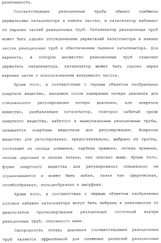 Способ каталитического окисления в паровой фазе и способ получения (мет)акролеина или (мет)акриловой кислоты этим способом (патент 2309936)