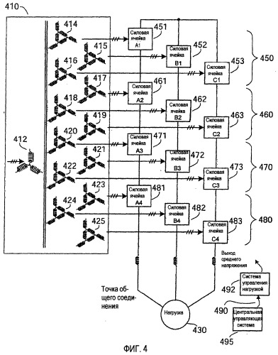 Система подачи электроэнергии, включающая в себя взаимозаменяемые ячейки (патент 2404482)