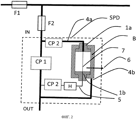 Устройство защиты от перенапряжений (патент 2560715)