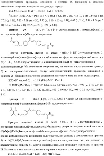 Новый класс ингибиторов гистондеацетилаз (патент 2420522)