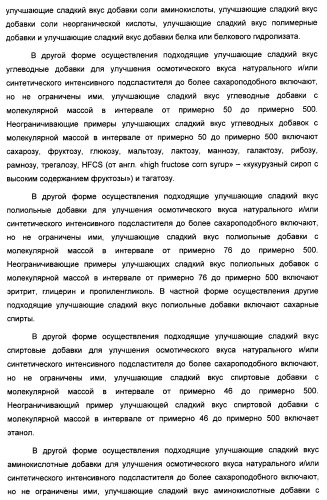 Композиция интенсивного подсластителя с жирной кислотой и подслащенные ею композиции (патент 2417032)