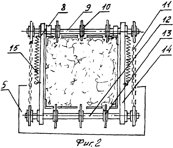 Пресс-подборщик для прессования тюков без обвязки (патент 2306694)