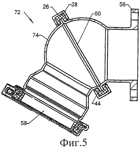 Многоугловое соединительное устройство (патент 2474749)