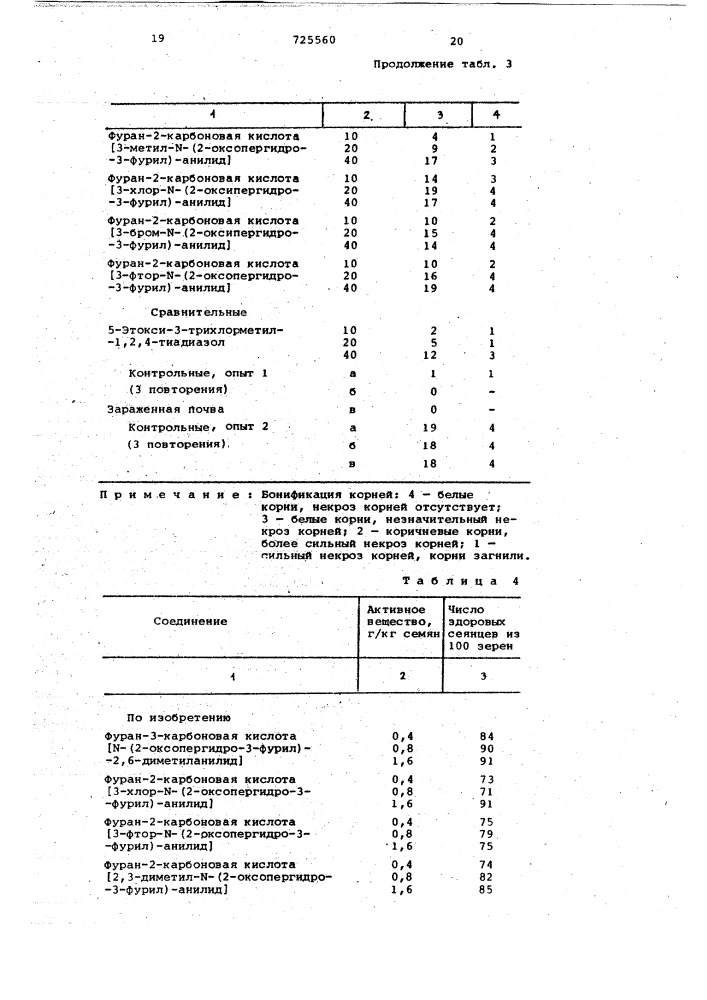 Способ получения анилидов фуранкарбоновых кислот (патент 725560)