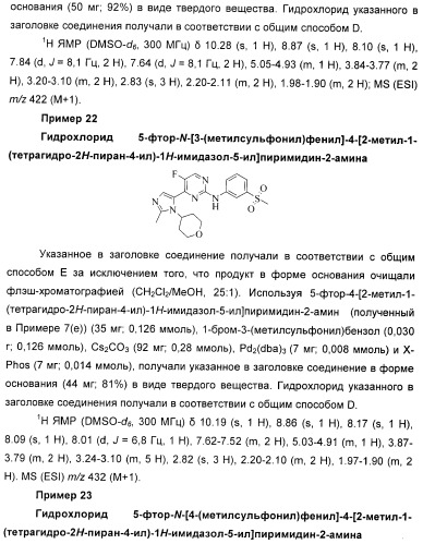 Новые пиримидиновые производные и их применение в терапии, а также применение пиримидиновых производных в изготовлении лекарственного средства для предупреждения и/или лечения болезни альцгеймера (патент 2433128)