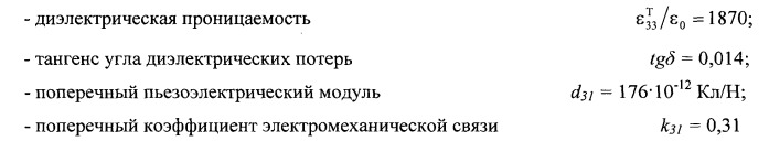 Способ нагрева заготовки пьезоэлемента (патент 2542055)