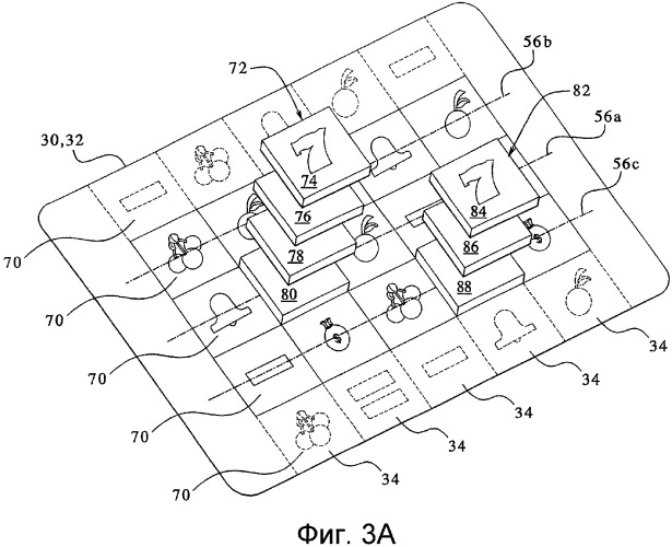 Игровое устройство с наличием штабелей символов (патент 2327219)