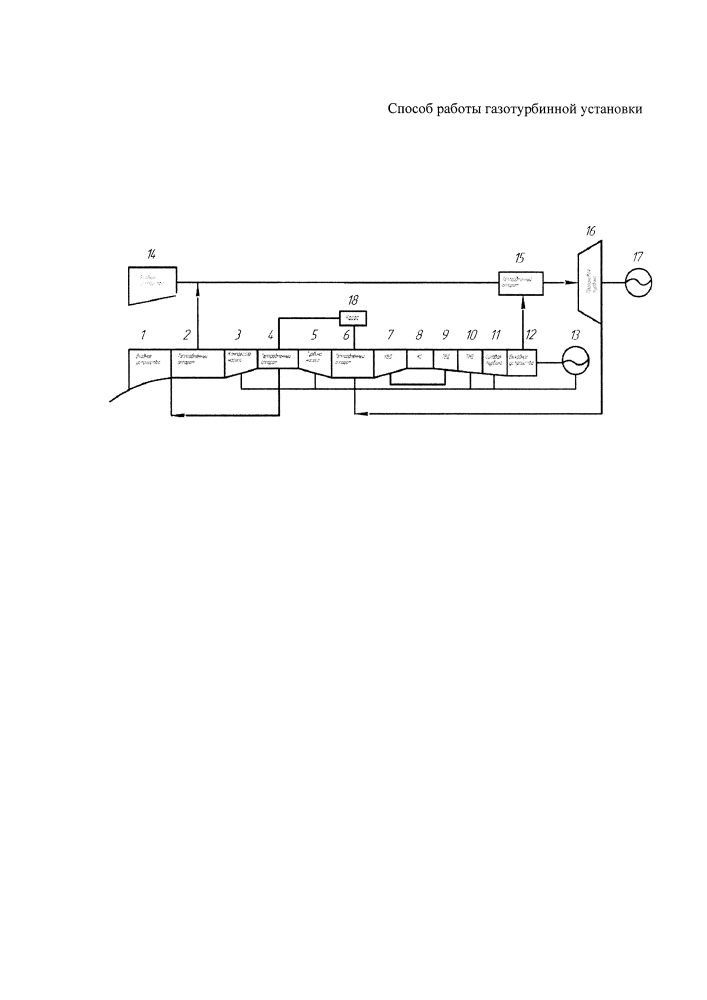 Способ работы газотурбинной установки (патент 2610801)