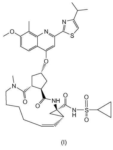 Способы и промежуточные соединения для получения макроциклического ингибитора протеазы вируса гепатита с (патент 2588132)