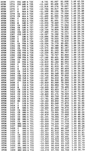 Кристаллическая структура фосфодиэстеразы 5 и ее использование (патент 2301259)